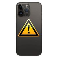 iPhone 14 Pro Max Batterij Cover Reparatie - incl. frame - Zwart