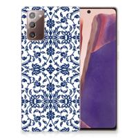 Samsung Note 20 | TPU Case | Flower Blue