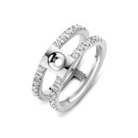 Melano Twisted Ring Trista | Zilver