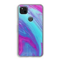 Zweverige regenboog: Google Pixel 4a Transparant Hoesje