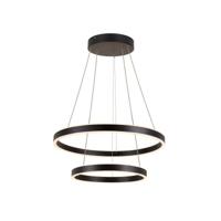 SLV Led hanglampOne 2-rings Ø 60cm zwart - 1004765