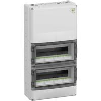 Spelsberg 73362852 AK 28 Plus UL Kleine verdeelkast Opbouw (op muur), Wand Aantal groepen: 28 Aantal rijen: 2 Inhoud: 1 stuk(s)