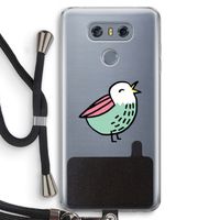 Birdy: LG G6 Transparant Hoesje met koord