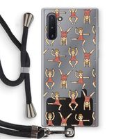 Gymboys: Samsung Galaxy Note 10 Transparant Hoesje met koord