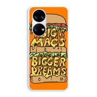 Big Macs Bigger Dreams: Huawei P50 Transparant Hoesje