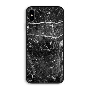 Zwart marmer: iPhone XS Max Biologisch afbreekbaar hoesje