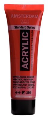 Royal Talens Amsterdam Standard Series Acrylverf Tube 20 ml - Naftolrood Donker 399
