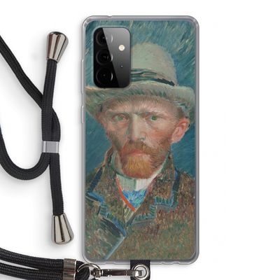 Van Gogh: Samsung Galaxy A72 5G Transparant Hoesje met koord