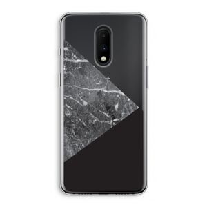 Combinatie marmer: OnePlus 7 Transparant Hoesje