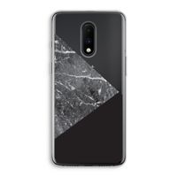Combinatie marmer: OnePlus 7 Transparant Hoesje