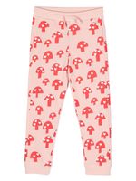 Stella McCartney Kids pantalon de jogging à imprimé graphique - Rose