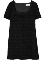 Tory Burch robe en tweed Tinsel à coupe courte - Noir - thumbnail