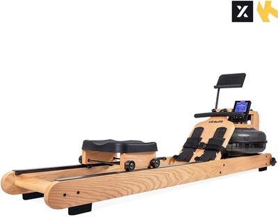 VirtuFit Elite Water Resistance Houten Roeitrainer - Hout/Oak