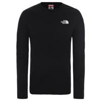 The North Face L/S Redbox Heren T-shirt TNF Black XS