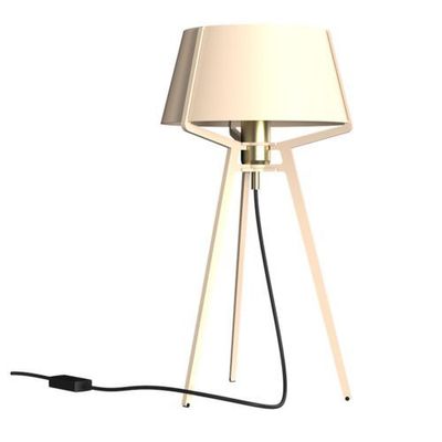 Tonone Bella Tafellamp - Creme wit - Messing Tonone Bella Tafellamp - Creme wit - Messing