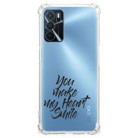 OPPO A16 | A16s | A54s Telefoonhoesje met tekst Heart Smile - thumbnail