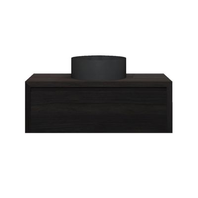Badkamermeubelset Gliss Ares 100 cm Met Waskom Charcoal
