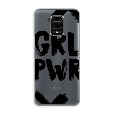 Girl Power #2: Xiaomi Redmi Note 9 Pro Transparant Hoesje