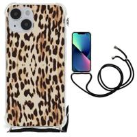 iPhone 14 Plus Case Anti-shock Leopard