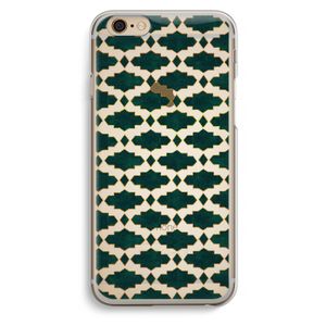 Moroccan tiles: iPhone 6 / 6S Transparant Hoesje