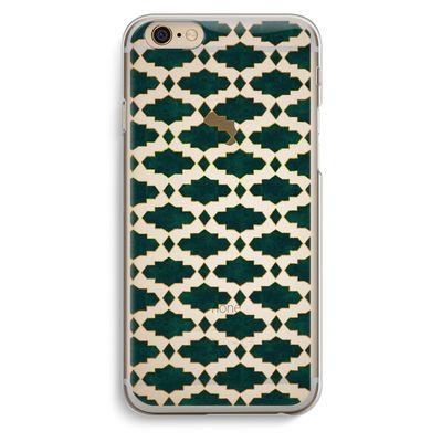 Moroccan tiles: iPhone 6 / 6S Transparant Hoesje