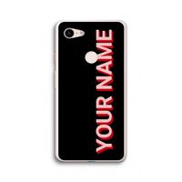 Namecase: Google Pixel 3 XL Transparant Hoesje