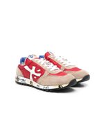 Premiata Kids baskets à design colour block - Marron - thumbnail