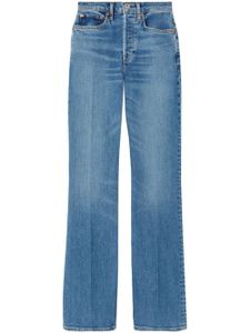 RE/DONE 90's high-waisted jeans - Bleu