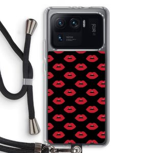 Lips: Xiaomi Mi 11 Ultra Transparant Hoesje met koord
