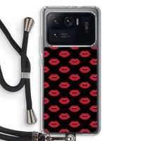Lips: Xiaomi Mi 11 Ultra Transparant Hoesje met koord