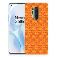 OnePlus 8 Pro TPU bumper Batik Oranje