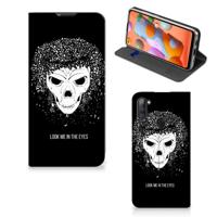 Mobiel BookCase Samsung Galaxy M11 | A11 Skull Hair