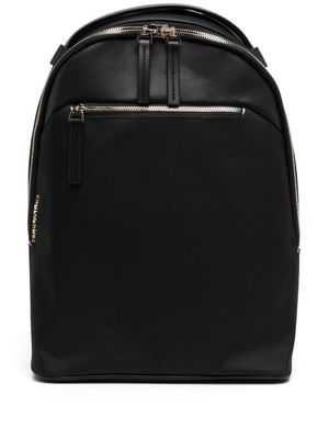 Troubadour sac à dos Ember à poche zippée - Noir