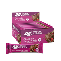 Chocolate Berry Crunch Protein Bar | Optimum Nutrition | 660 X G