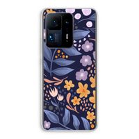 Flowers with blue leaves: Xiaomi Mi Mix 4 Transparant Hoesje Flowers with blue leaves: Xiaomi Mi Mix 4 Transparant Hoesje