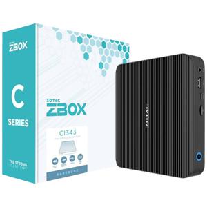 Zotac Barebone ZBOX CI343 NANO 2.5 cm (1.0 inch) N100 Intel UHD Graphics ZBOX-CI343-BE