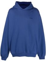 Marni hoodie à logo imprimé - Bleu - thumbnail