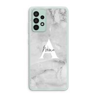 Ivory Marble: Samsung Galaxy A52s 5G Transparant Hoesje
