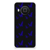 Nokia X10 | X20 TPU bumper Vlinder Patroon