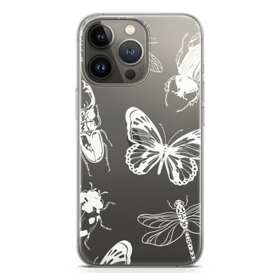Tiny Bugs: iPhone 13 Pro Transparant Hoesje