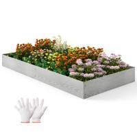 600 cm Gegalvaniseerd Metalen Verhoogd Tuinbed Stevige Tuinbedden 600 cm Gegalvaniseerd Metalen Verhoogd Tuinbed Stevige Tuinbedden