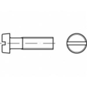 TOOLCRAFT TO-5358711 Cilinderschroeven M1.4 6 mm Sleuf RVS A2 2000 stuk(s)