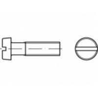 TOOLCRAFT TO-5358711 Cilinderschroeven M1.4 6 mm Sleuf RVS A2 2000 stuk(s)