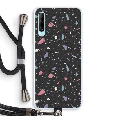 Terrazzo N°16: Huawei P Smart Pro Transparant Hoesje met koord Terrazzo N°16: Huawei P Smart Pro Transparant Hoesje met koord