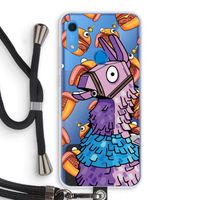 Loot Burger: Huawei Y6s Transparant Hoesje met koord