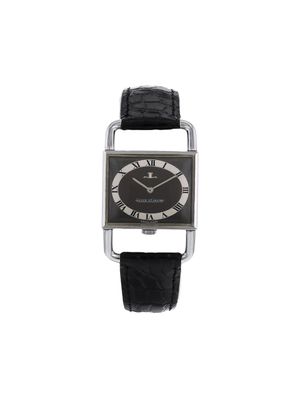 Jaeger-LeCoultre montre Etrier 23 mm 1970 pre-owned - Noir