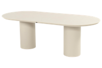 Hartman Valencia ovale tuintafel 220x100 sand