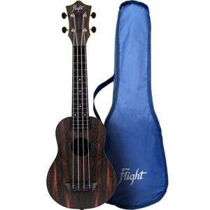 Flight Travel Series TUS55 Amara sopraan ukelele met gigbag