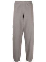 Heron Preston pantalon de jogging en coton à logo imprimé - Gris