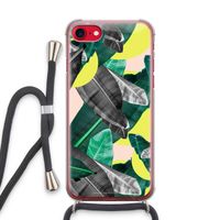 Fantasie jungle: iPhone SE 2020 Transparant Hoesje met koord